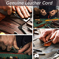 10M Flat Cowhide Cord&nbsp;NCOR-GF0001-01B-01