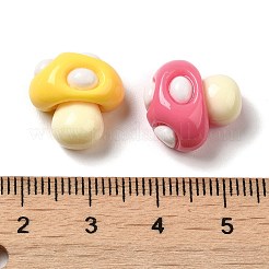 Opaque Resin Cabochons&nbsp;RESI-G087-02