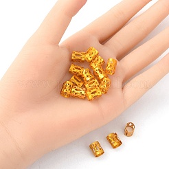 200Pcs Aluminum Dreadlocks Beads Hair Decoration&nbsp;ALUM-YW0001-03