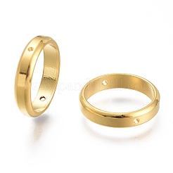 201 Stainless Steel Bead Frames&nbsp;STAS-O130-06G