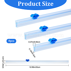Plastic Reusable Cling Film Slide Cutter&nbsp;AJEW-WH0248-192