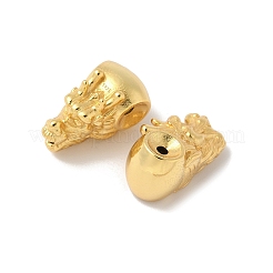 Matte Gold Color 925 Sterling Silver Beads&nbsp;STER-R014-13G