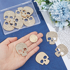 10Pcs Alloy Rhinestone Cabochons&nbsp;FIND-PH0038-53A