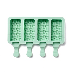 Food Grade DIY Rectangle Ice-cream Silicone Molds&nbsp;DIY-D062-05A