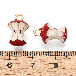 Fruit Alloy Enamel Charms&nbsp;X-ENAM-N062-06D