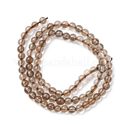 Natural Smoky Quartz Beads Strands&nbsp;G-Z116-A03-2mm