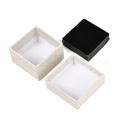Square Paper Jewelry Storage Boxes with Sponge Inside&nbsp;CON-I013-01A