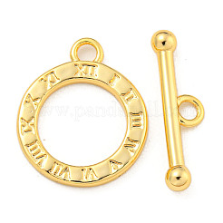 Brass Toggle Clasps&nbsp;KK-A223-20G