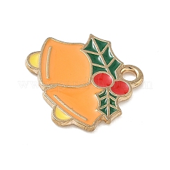 Christmas Alloy Enamel Pendants&nbsp;ENAM-B035-02C-04KCG