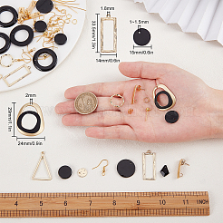DIY Geometry Dangle Earring Making Kits&nbsp;DIY-SC0019-59