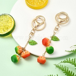 Orange Resin Keychain&nbsp;KEYC-YW00139-01