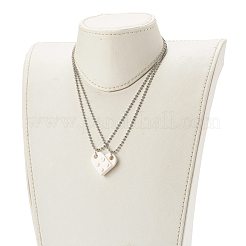 Resin Building Blocks Pendant Necklaces&nbsp;NJEW-JN03533-03