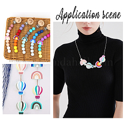 Food Grade Eco-Friendly Silicone Beads&nbsp;SIL-SC0001-02
