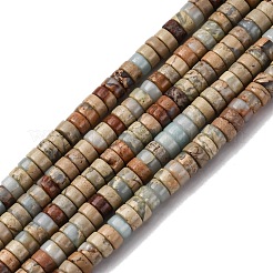 Natural Shoushan Stone Beads Strands&nbsp;G-L624-I10-2x4mm