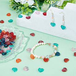120Pcs 6 Colors Handmade Lampwork Beads&nbsp;LAMP-HS0001-13