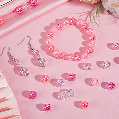 5 Colors Transparent Acrylic Beads&nbsp;MACR-PA0001-03C-02