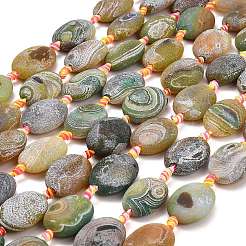 Natural Weathered Agate Beads Strands&nbsp;G-A321-Q02-01