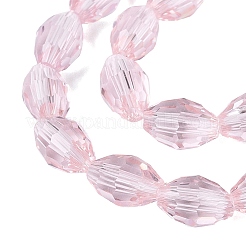 Transparent Glass Beads Strands&nbsp;GLAA-N071-01A-A03