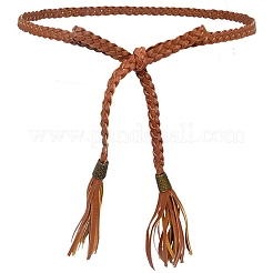 Imitation Leather Chain Belt&nbsp;AJEW-WH20007-70