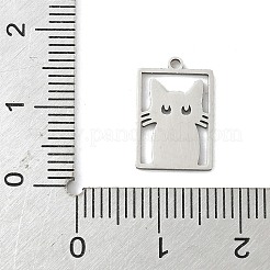 304 Stainless Steel Pendants&nbsp;STAS-H480-02P