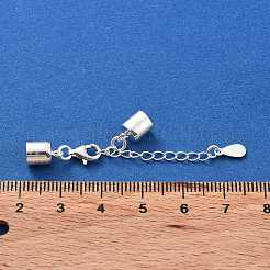 925 Sterling Silver Curb Chain Extender&nbsp;STER-G039-02D-S