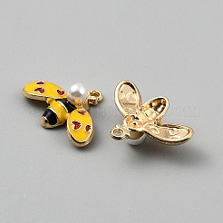 Alloy Enamel Pendants&nbsp;FIND-TAC0002-124