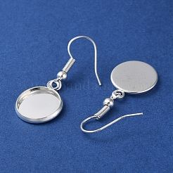 Rack Plating Iron Earring Hooks&nbsp;EJEW-D091-01B-S