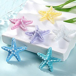 Opaque Resin Decoden Ccabochons&nbsp;CRES-I043-01