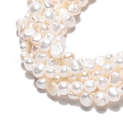 Natural Cultured Freshwater Pearl Beads Strands&nbsp;PEAR-N027-02B
