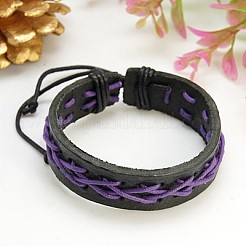 Leater Cord Bracelet&nbsp;BJEW-G192-M01-A
