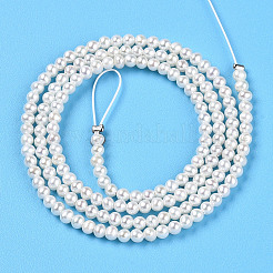 Natural Nucleated Pearl Beads Strands&nbsp;PEAR-N016-02B