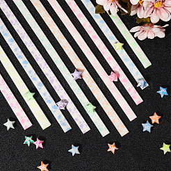 4Sets Luminous Lucky Star Origami Paper&nbsp;DIY-SC0027-36C
