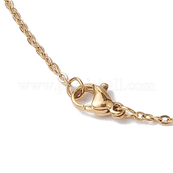 Christmas Theme Flower Glass Seed Beads & Rhinestone Pendant Necklaces&nbsp;NJEW-MZ00045