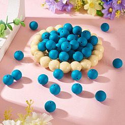 50Pcs Food Grade Eco-Friendly Silicone Beads&nbsp;SIL-TADJ0001-03H