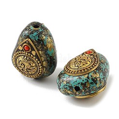 Handmade Polymer Clay Indonesia Beads&nbsp;PY-CBAAA14-07C-01