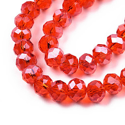 Electroplate Glass Beads Strands&nbsp;EGLA-A034-T2mm-A27