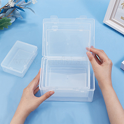 4Pcs 4 Styles PP Plastic Double Knots Bead Storage Containers&nbsp;CON-BC0007-32