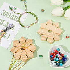 Wood Bracelet Knitters&nbsp;TOOL-WH0155-114A
