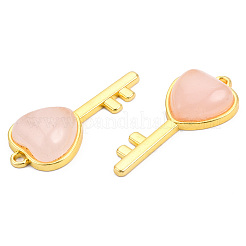 Natural Rose Quartz Pendants&nbsp;G-N326-158-17
