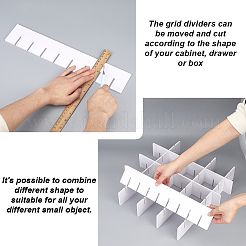 PVC Plastic Drawer Divider&nbsp;LS-DIY-WH0899-759B