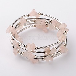 Gemstone Chip Warp Bracelets&nbsp;BJEW-JB01517-01