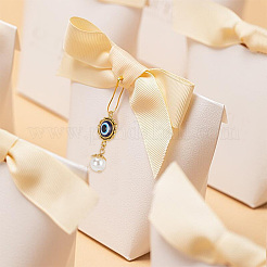 32Pcs 2 Colors Alloy Resin Pendants with Plastic Pearl&nbsp;FIND-PH0008-83