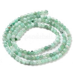 Natural Emerald Beads Strands&nbsp;G-A026-A01-3mm