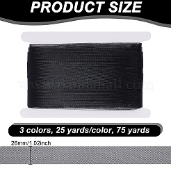 75 Yards 3 Colors Polyester Mesh Lace Trim&nbsp;OCOR-GA0002-10