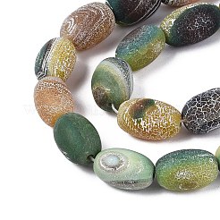 Natural Weathered Agate Beads Strands&nbsp;G-N359-03A-01