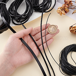 4 Styles Braided Cowhide Leather Cord&nbsp;WL-PH0024-26B