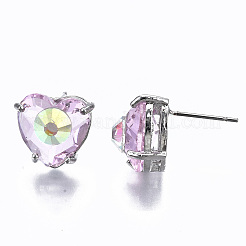 Brass Stud Earrings&nbsp;GLAA-S193-038E-P