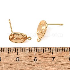 SHEGRACE Brass Stud Earring Findings&nbsp;XGRQ6M605-903G