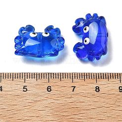 Transparent Glass Enamel Beads&nbsp;LAMP-V001-08D