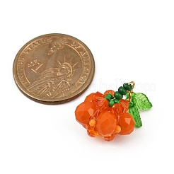 Halloween Theme Glass Seed Beads Pendants&nbsp;PALLOY-MZ00776-02